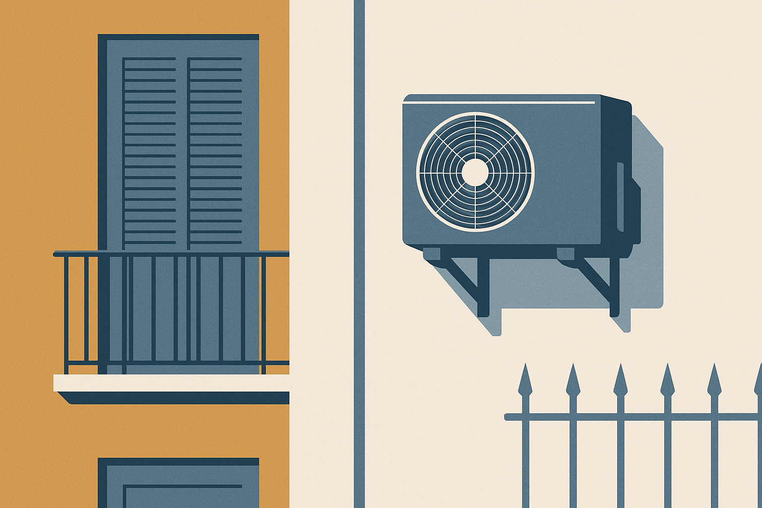 Condizionatore su muro condominiale: quando va rimosso