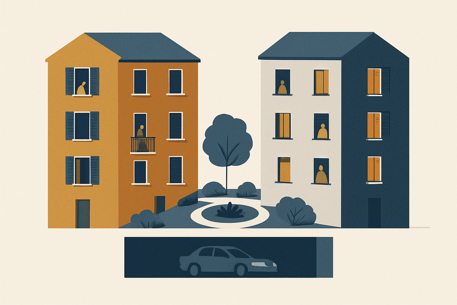 Parti comuni tra edifici separati: quando è possibile?