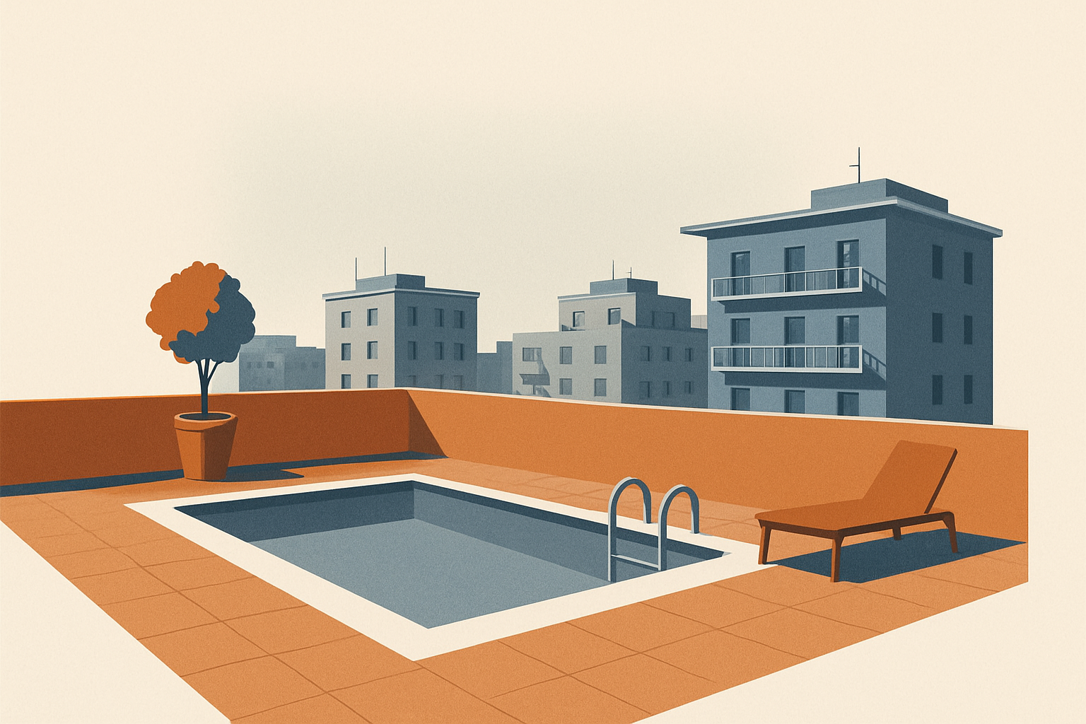 Piscina privata in condominio: quando si può realizzare