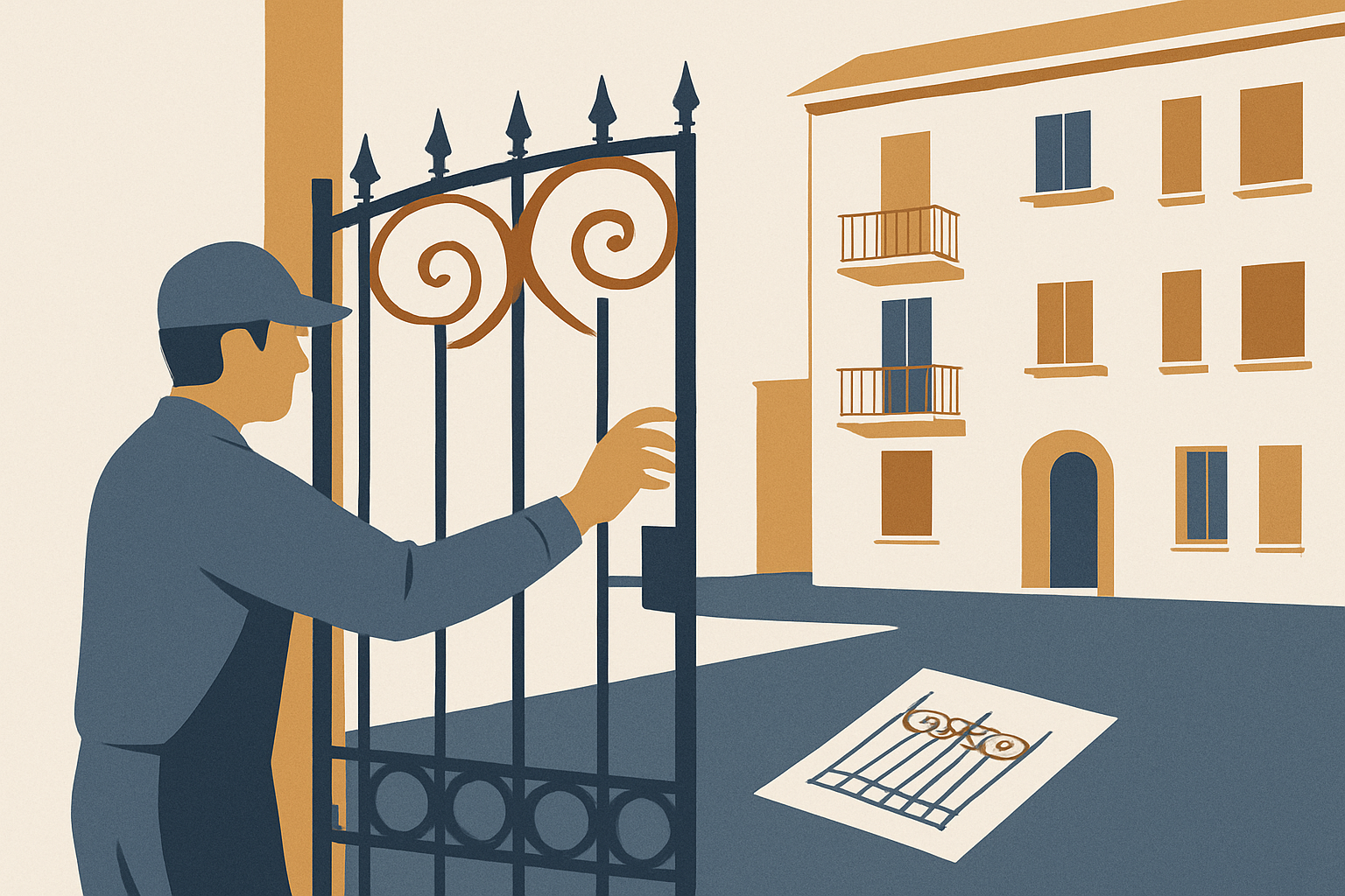 Cancello all’ingresso del condominio: quando serve l’autorizzazione