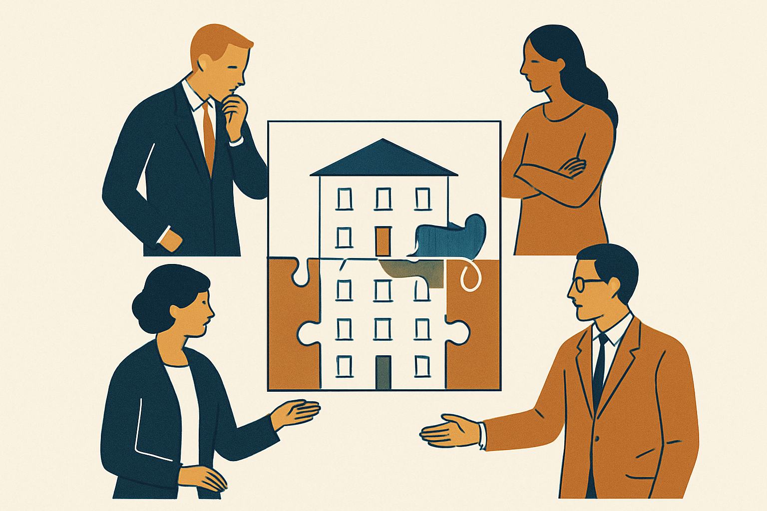 Liti tra comproprietari: quando devono partecipare tutti al processo