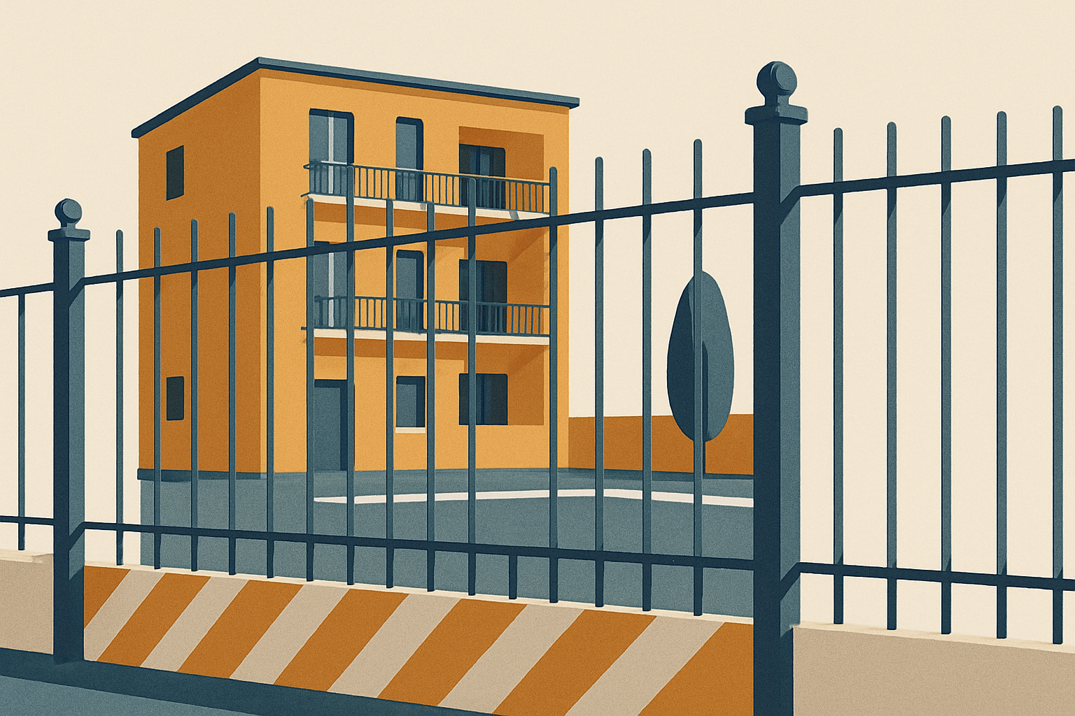 Recinzione di sicurezza in condominio: quando si può installare