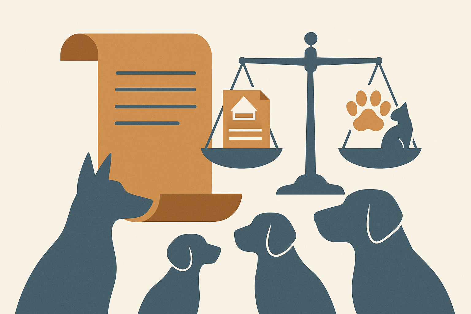 Regolamento condominiale e animali: quando può limitare il numero di cani