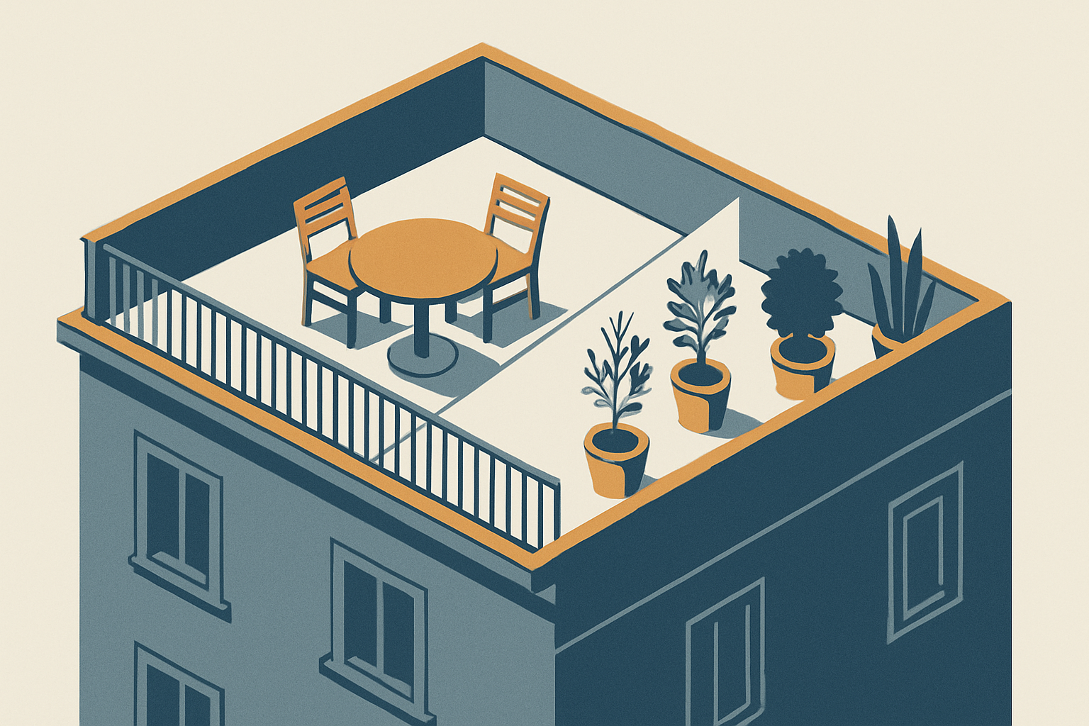 Terrazza a livello: quando è comune e quando è proprietà esclusiva?